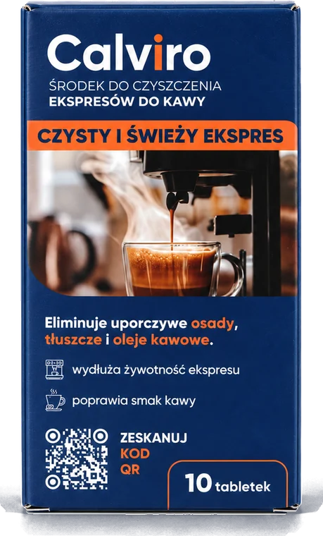 Tabletki do czyszczenia ekspresu — 10 szt.